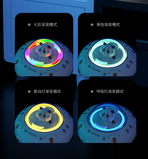 Cute Panda Bluetooth Speaker 5.3 - Portable HiFi Wireless Audio