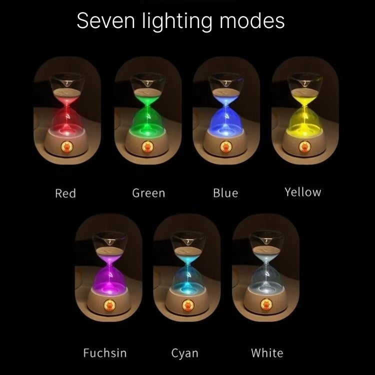 Romantic Hourglass Lamp Bluetooth Speaker - Luxury Gift for Girls