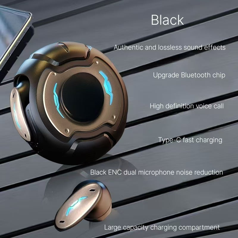 Glowing Fingertip Gyroscope Bluetooth Earphones - Ultra Long Battery Life