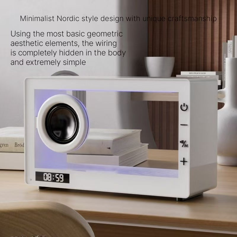 2024 Transparent Bluetooth Speaker - Wireless Sound System with Atmosphere Lights