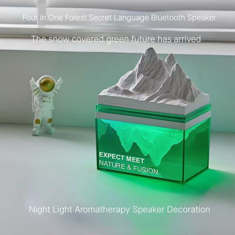 Forest Secret Glacier Bluetooth Speaker - Premium Multifunctional Subwoofer
