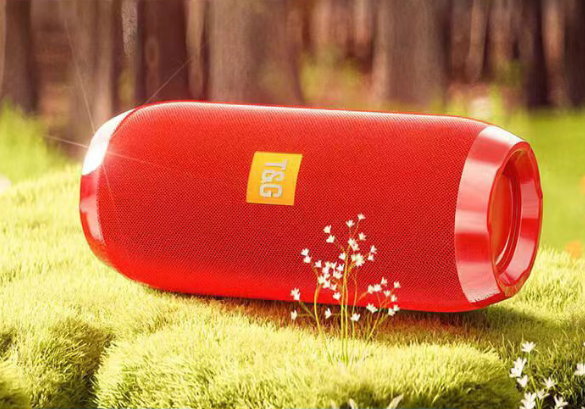 Mini Portable Bluetooth Speaker with FM Radio & SD Card Slot - Outdoor Audio