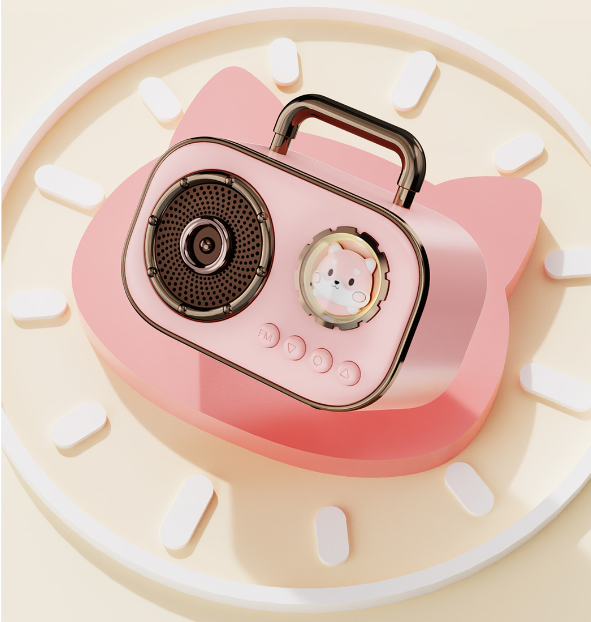 Capsule Portable Bluetooth Speaker - Mini Subwoofer in 4 Colors