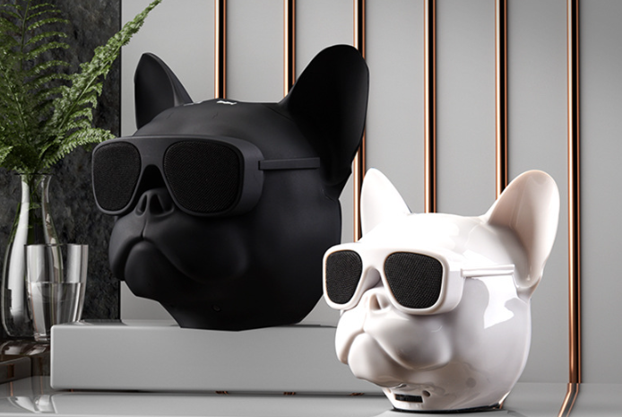 French Bulldog Bluetooth Speaker - Portable HiFi Heavy Bass Wireless Audio