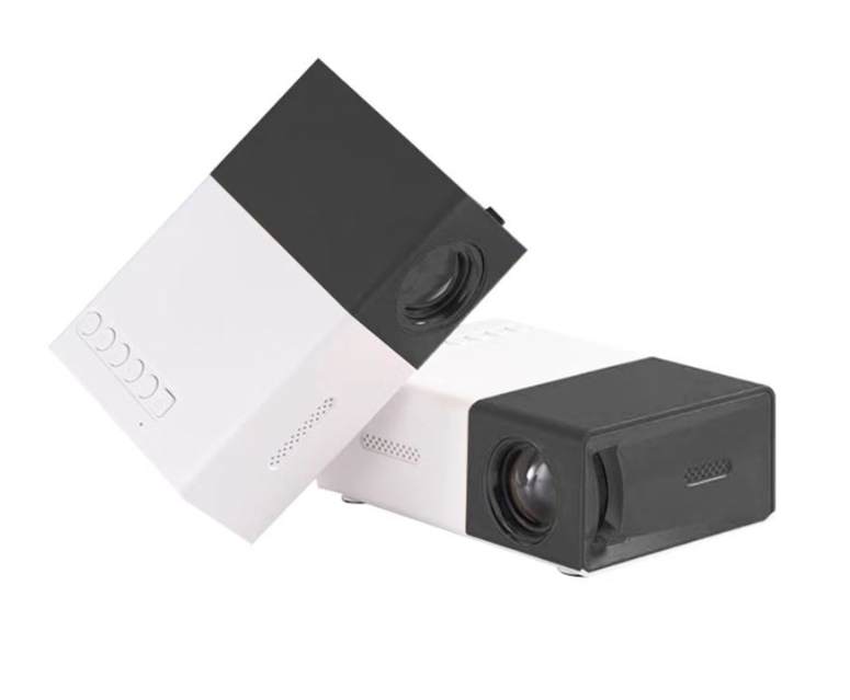 Mini Portable Projector - Wireless Screen Mirroring for Home Entertainment