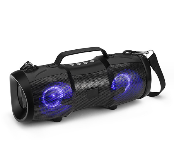 IPX7 Waterproof Bluetooth Speaker 5.1 - Bright LED Light & Heavy Bass