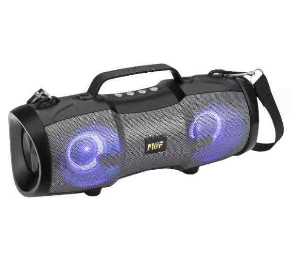 IPX7 Waterproof Bluetooth Speaker 5.1 - Bright LED Light & Heavy Bass
