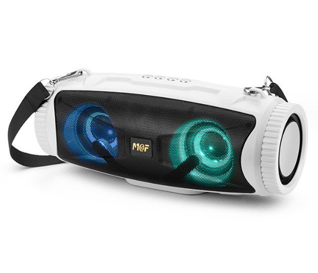 IPX7 Waterproof Bluetooth Speaker 5.1 - Bright LED Light & Heavy Bass