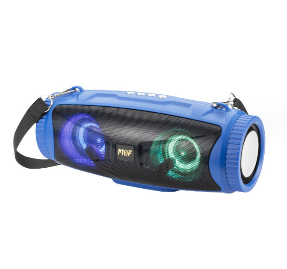 IPX7 Waterproof Bluetooth Speaker 5.1 - Bright LED Light & Heavy Bass
