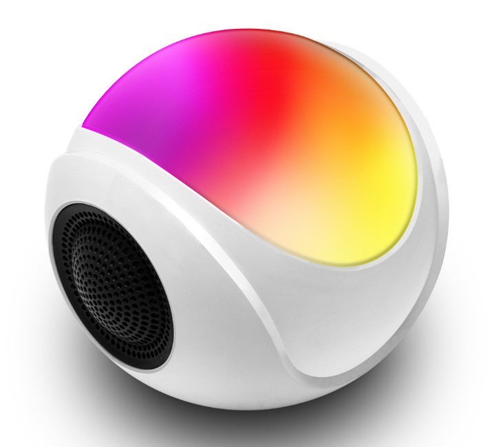 Mini Colorful Desktop Bluetooth Speaker - Portable Outdoor Audio with SD Card
