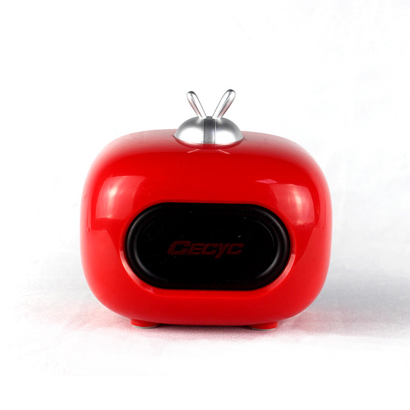 Mini Retro TV Bluetooth Speaker - Vintage Portable Wireless Audio