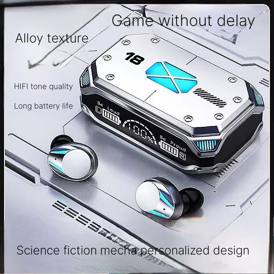 Bluetooth 5.3 Wireless Gaming Earphones - High-End Mech E-sports Earbuds