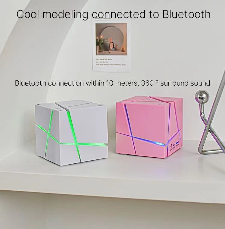 Rubik's Cube Bluetooth Speaker with German Audio Chip - Premium Sound