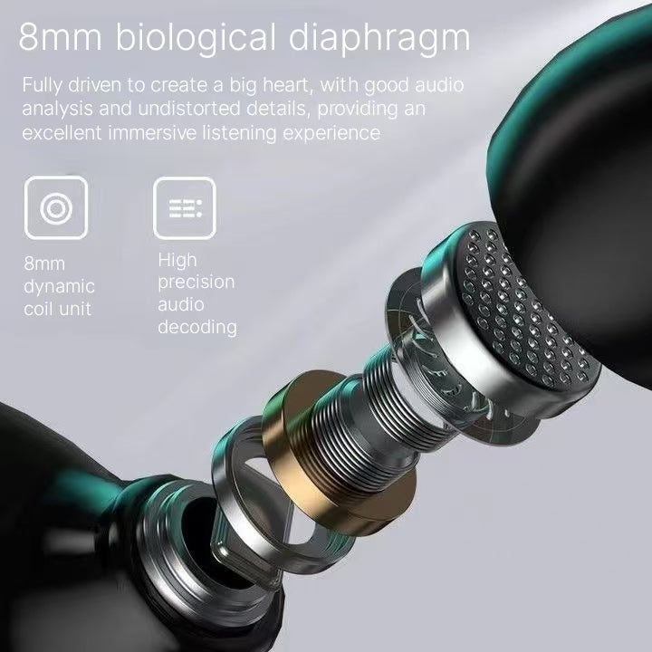 Bluetooth 5.3 Wireless Gaming Earphones - High-End Mech E-sports Earbuds