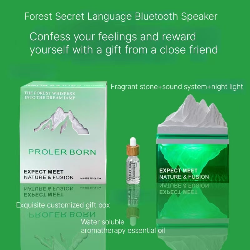 Forest Secret Glacier Bluetooth Speaker - Premium Multifunctional Subwoofer