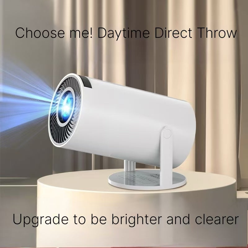 4K Ultra HD 5G PTZ Projector - Smart Home Theater for Bedroom & Dorm
