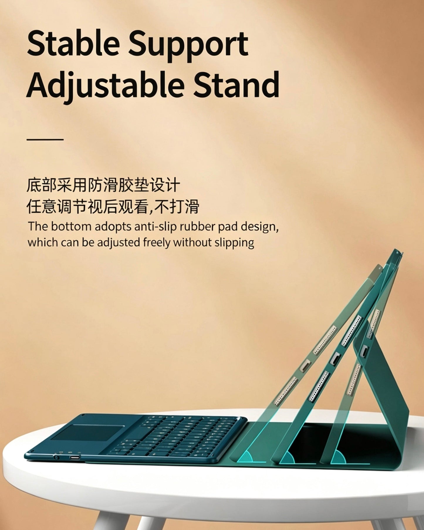 Keyboard case detail view