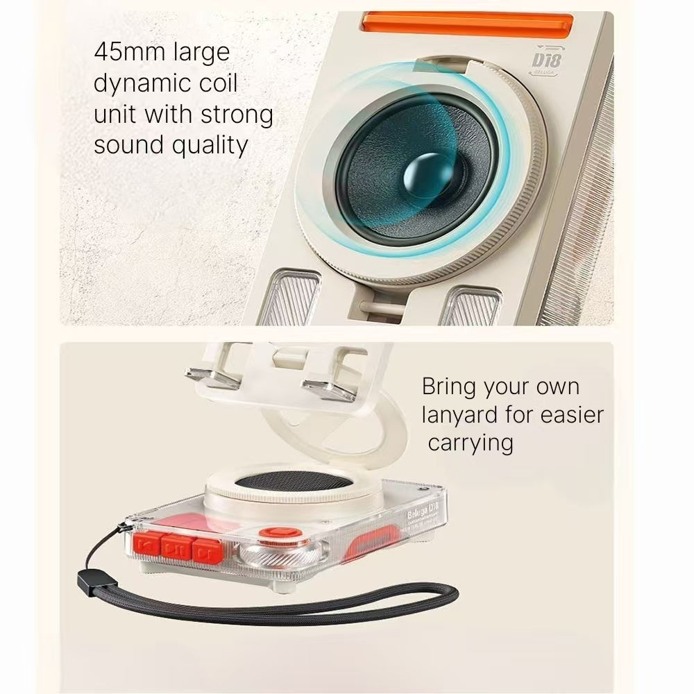 Multifunctional Bluetooth Speaker - Wireless Charging Stand with Tablet Holder