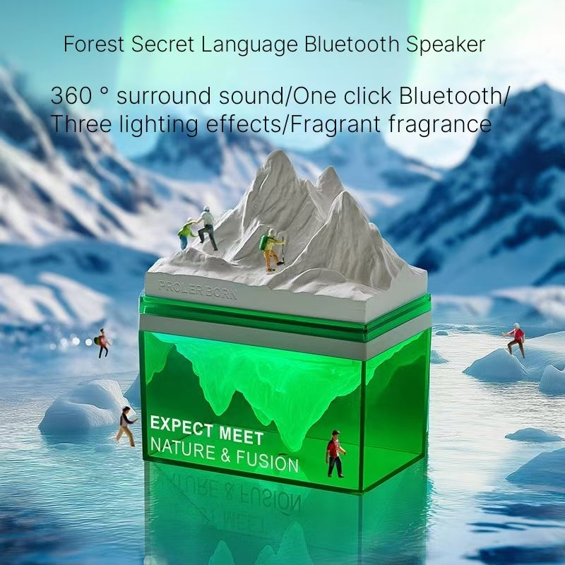 Forest Secret Glacier Bluetooth Speaker - Premium Multifunctional Subwoofer
