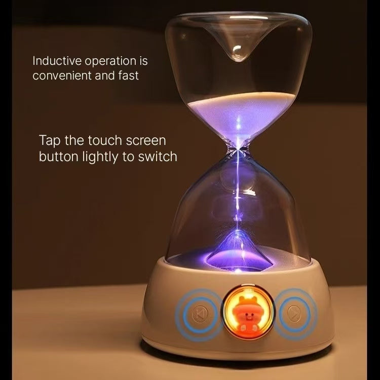 Romantic Hourglass Lamp Bluetooth Speaker - Luxury Gift for Girls