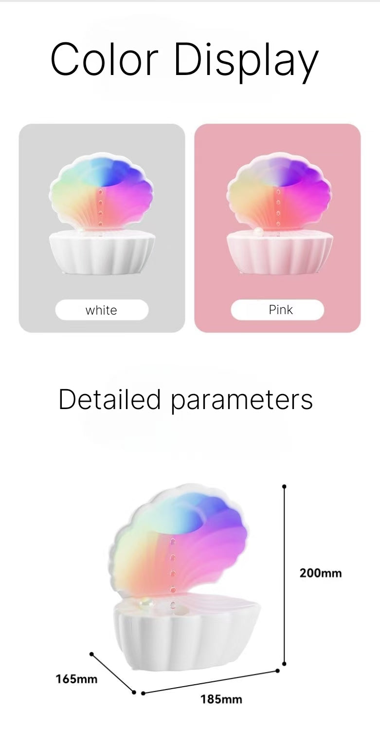 Anti-Gravity Bluetooth Speaker Humidifier - Colorful Ambient Lighting 2024