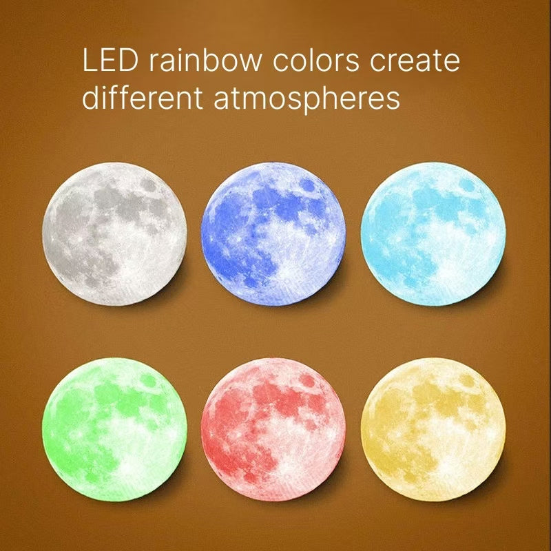 Dream Moon Bluetooth Speaker - Wireless Night Light Subwoofer Gift