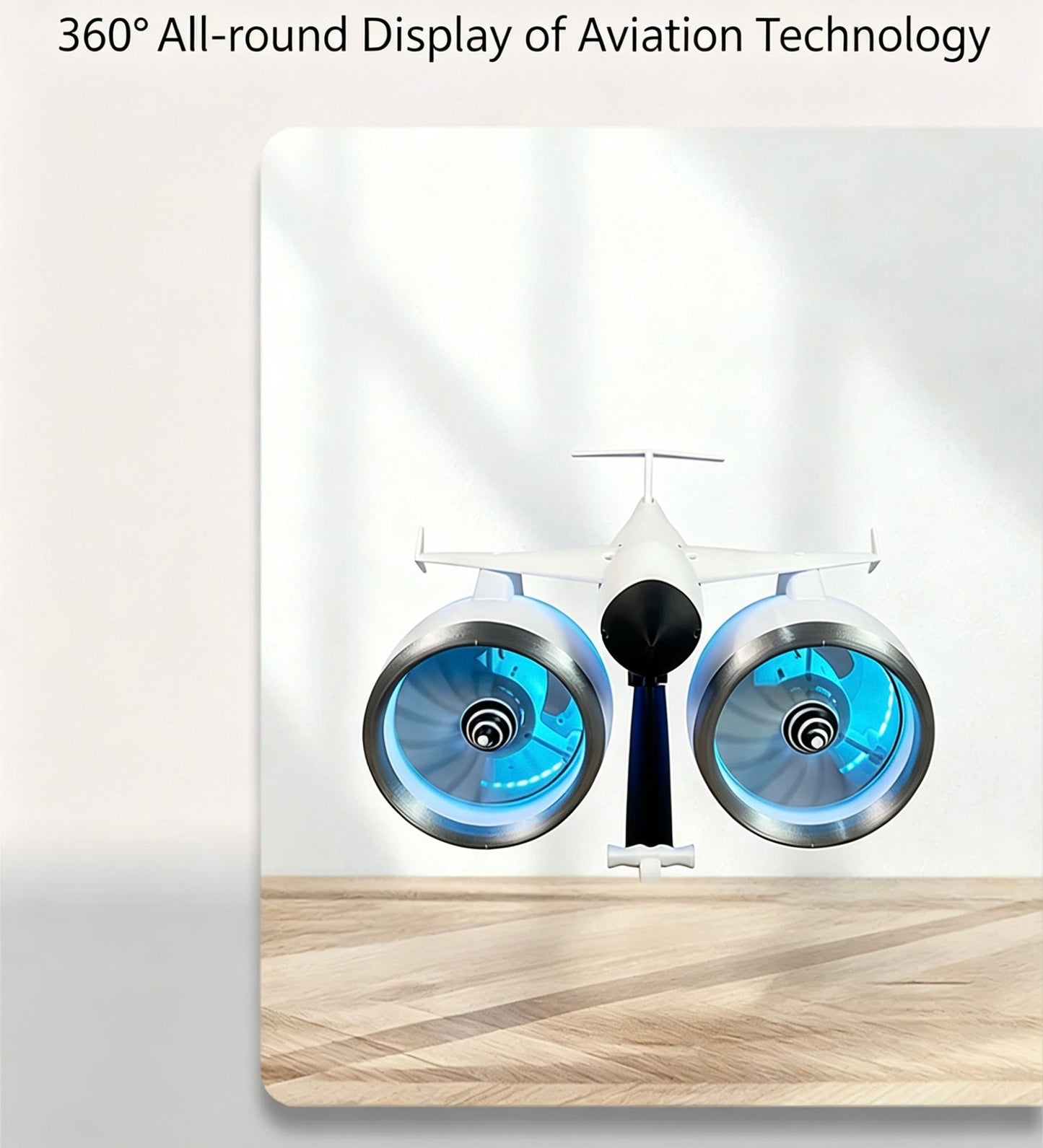 Airplane Model 2-in-1 Mini Humidifier and Spray Fan