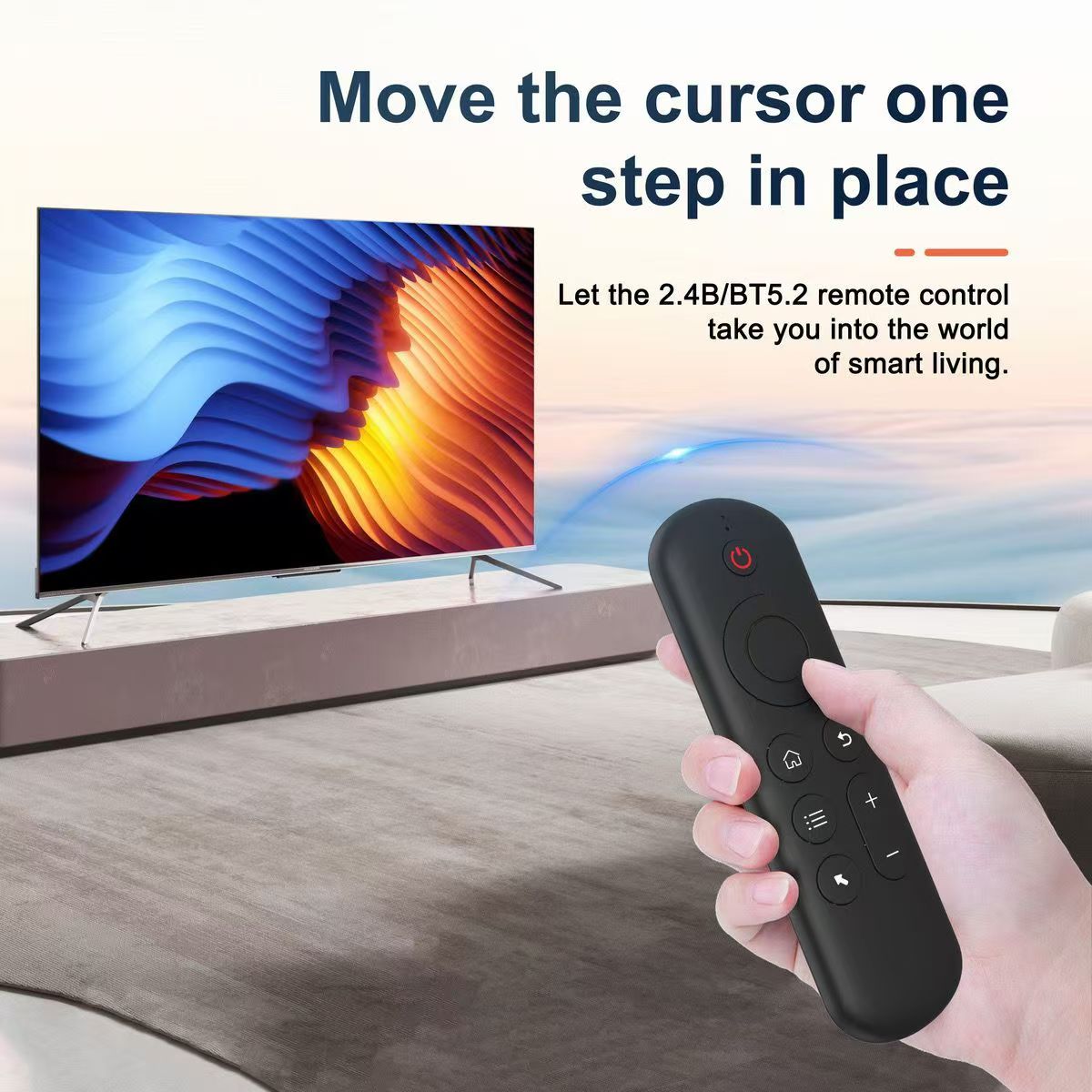 7-Color Gyroscope Wireless Remote - Motion Sensing Air Mouse & Keyboard