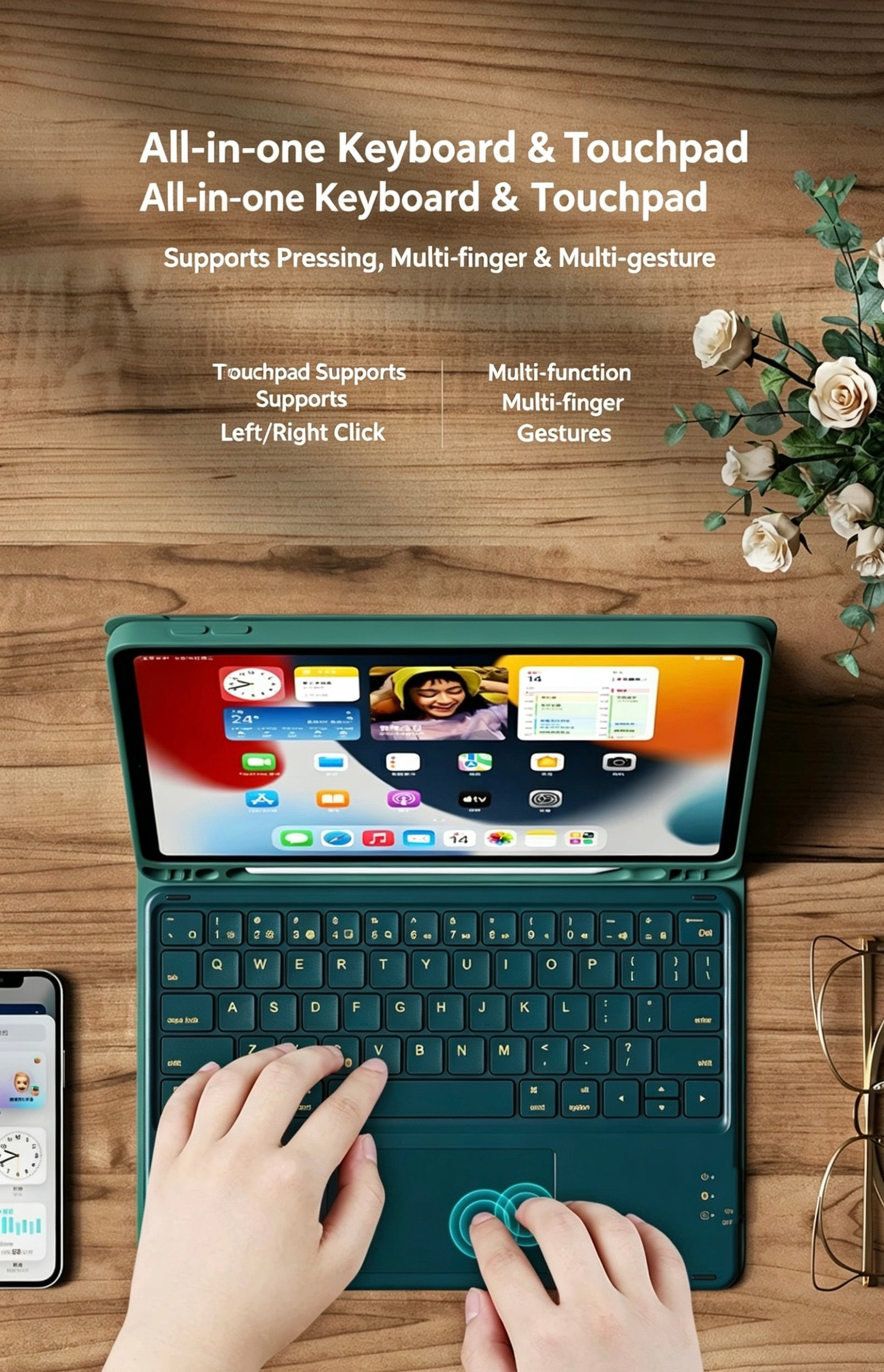Keyboard case detail view 2