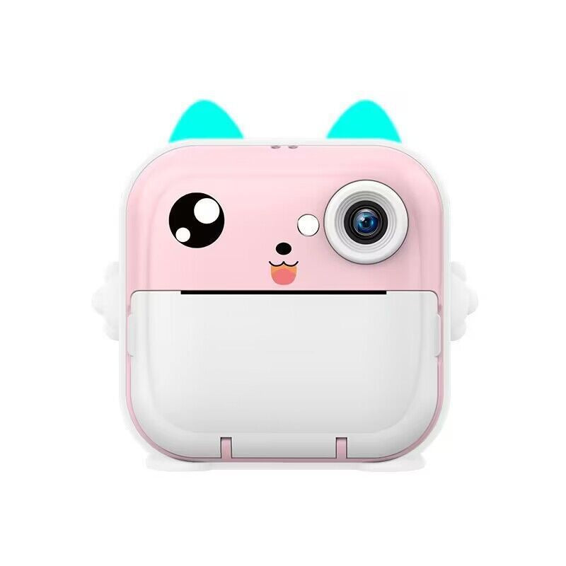 Children's Instant Print Camera – Mini Disposable Camera, Bluetooth HD Digital Camera, Student Gift