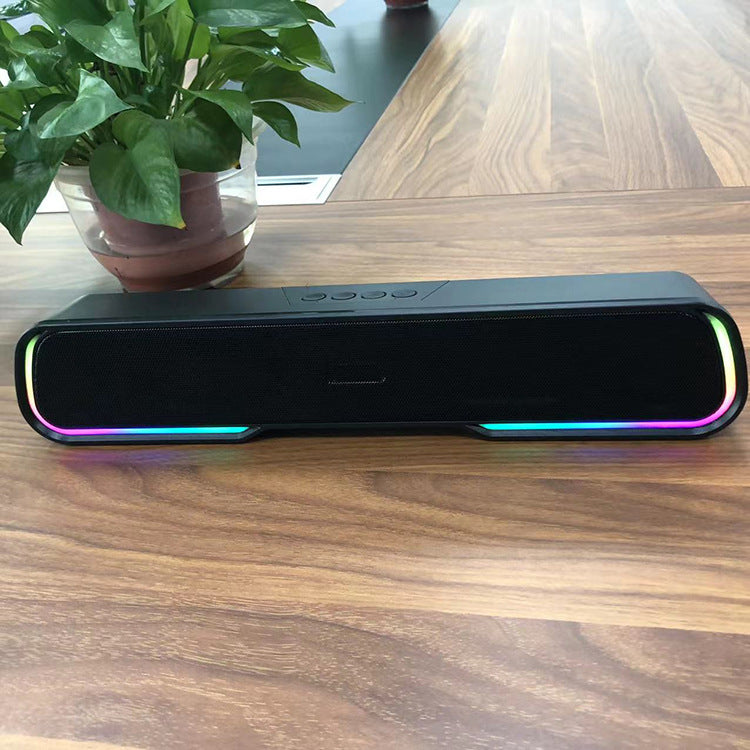 RGB Running Horse Lamp Bluetooth Speaker - Colorful Desktop Light & Audio