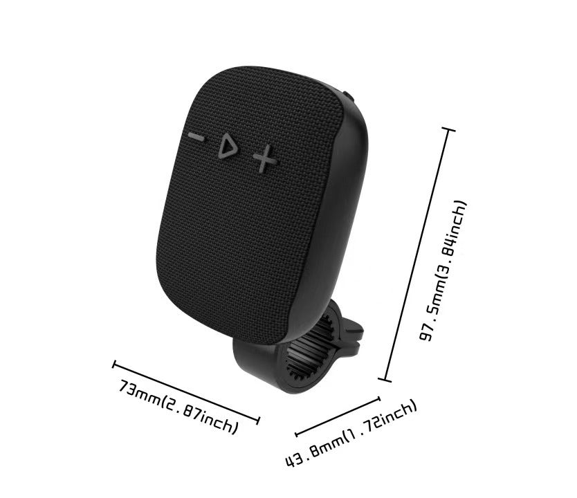 Waterproof Portable Bluetooth Speaker with Bike Mount - Outdoor Adventure Audio