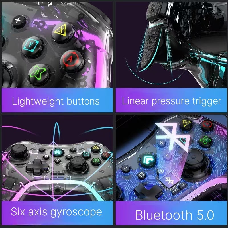 Universal Wireless Bluetooth Game Controller - Multi-Platform Gaming