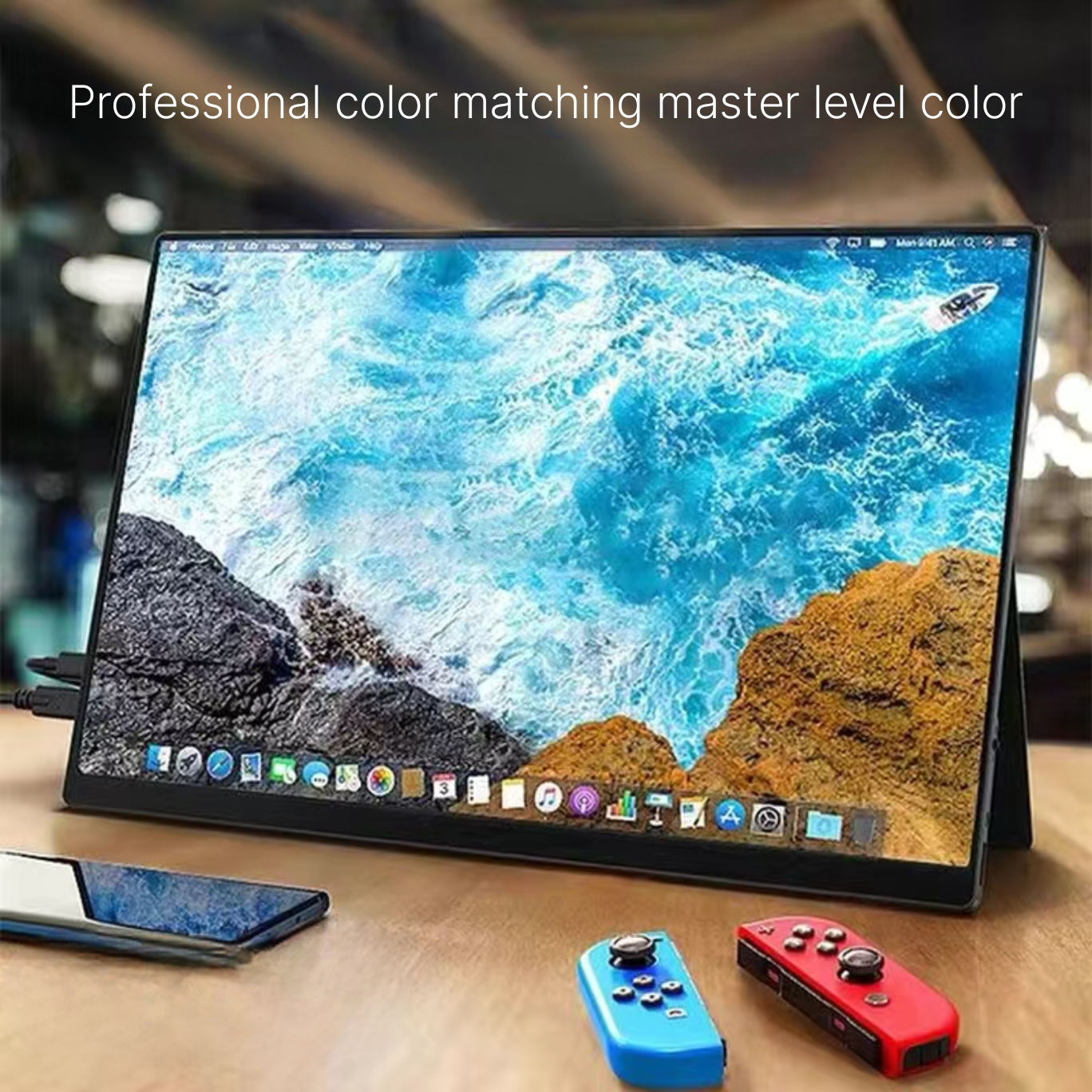 144Hz Portable Monitor 4K - Secondary Screen for Gaming & Streaming