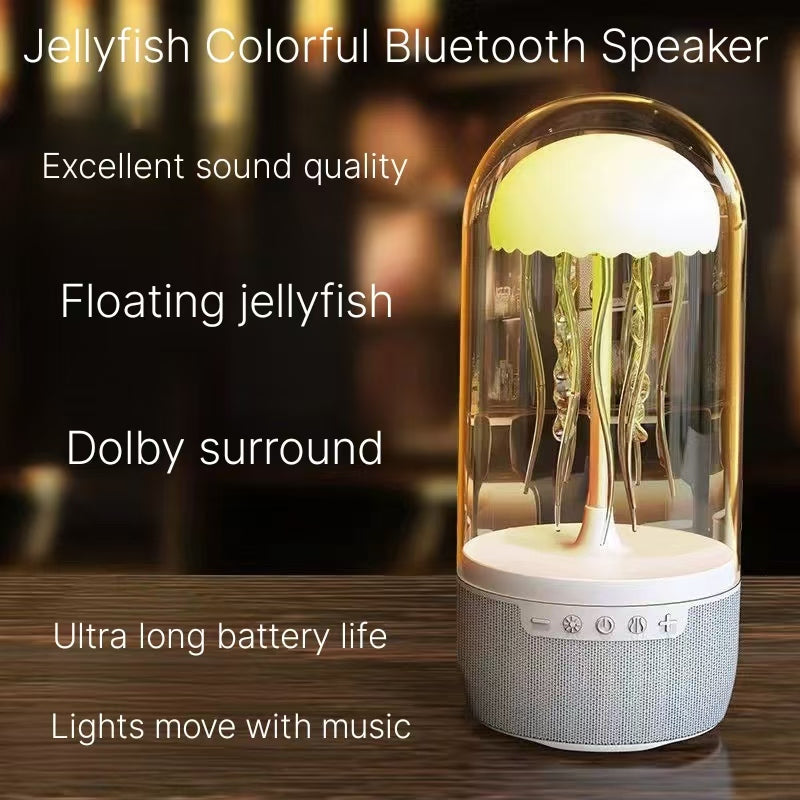 Dolby Sound Jellyfish Bluetooth Speaker - Luminous Wireless Stereo