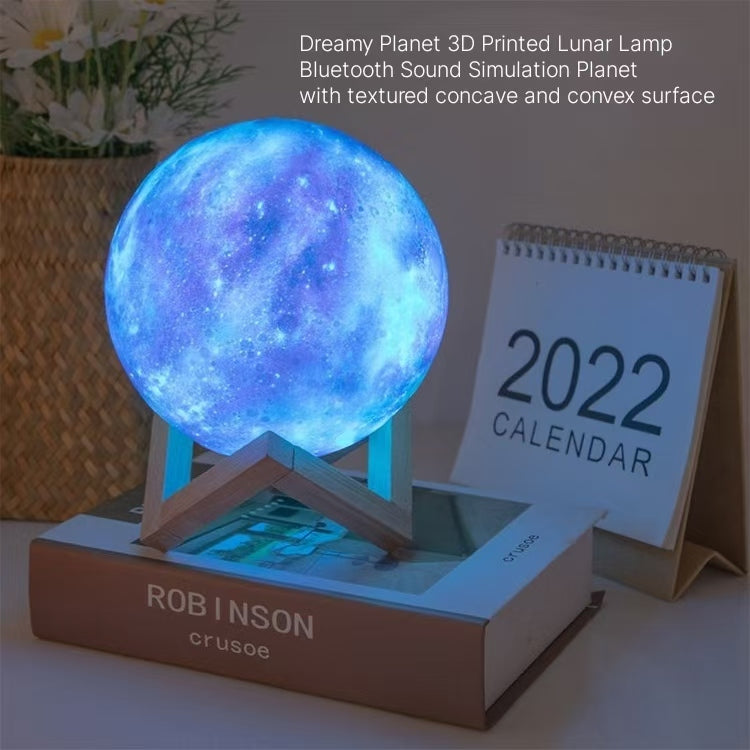 Dream Moon Bluetooth Speaker - Wireless Night Light Subwoofer Gift
