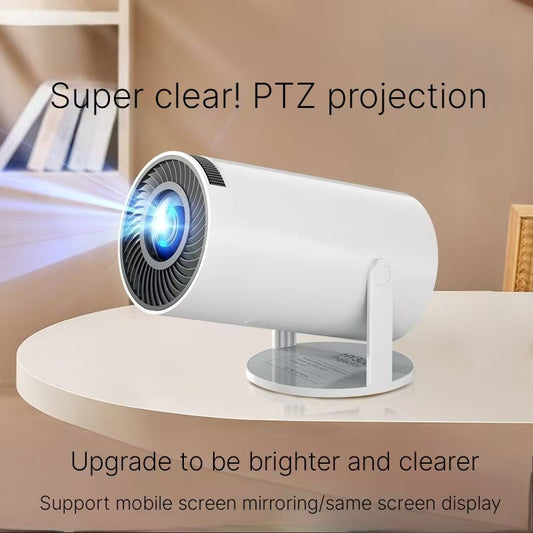 4K Ultra HD 5G PTZ Projector - Smart Home Theater for Bedroom & Dorm