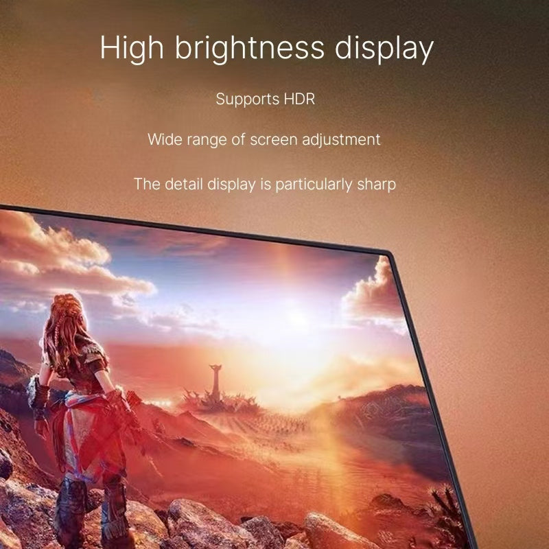 144Hz Portable Monitor 4K - Secondary Screen for Gaming & Streaming