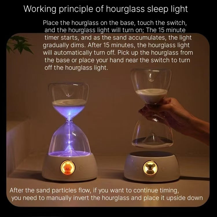 Romantic Hourglass Lamp Bluetooth Speaker - Luxury Gift for Girls