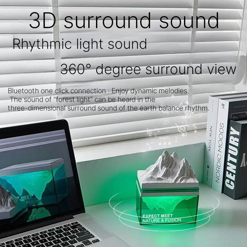 Forest Secret Glacier Bluetooth Speaker - Premium Multifunctional Subwoofer